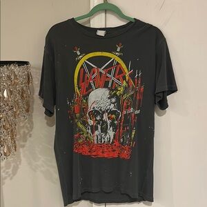 MadeWorn Slayer Graphic Tee super rare and sold out 🔥 graphics 💥
NWT 
Size M